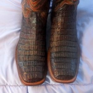 Caiman Lucchese Cowboy boots 11D
